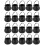 20 Mini Candy Cauldrons Witch Skeleton Cauldron Holders with Handles compatible with Halloween Easter St. Pat 1