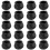 20 Mini Candy Cauldrons Witch Skeleton Cauldron Holders with Handles compatible with Halloween Easter St. Pat 2