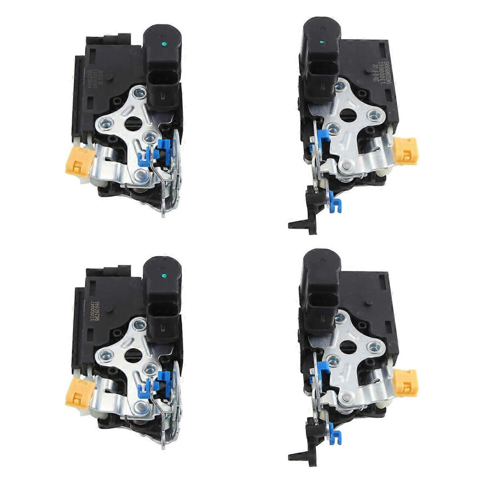 1 Set/4Pcs Door Latch Actuator Compatible With Chevrolet Aveo Aveo5 2004-2011 Lacetti Lova 96272643 96272644 8249599594916