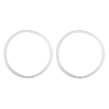2 rubber O-rings, 20 cm inner diameter, for a 4 L pressure cooker