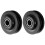 2 rollers for sliding barn doors, heavy-duty rollers for cabinets and windows, silent sliding door rail. 3