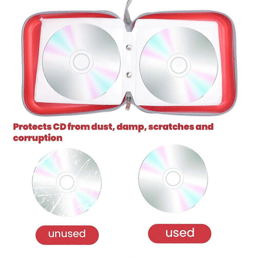 Estuche rígido para 40 CD/DVD 2