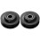 2 rollers for sliding barn doors, heavy-duty rollers for cabinets and windows, silent sliding door rail. 2