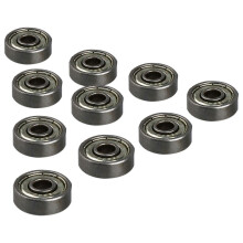 10 cuscinetti a sfere a una corona, fori profondi 625ZZ, 16 mm x 5 mm x 5 mm