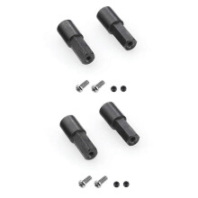 4 ejes traseros de metal para WPL D12 C14 C24 C34 B14 B24 C16 B36 MN D90 MN99S RC Car (pieza de actualización)