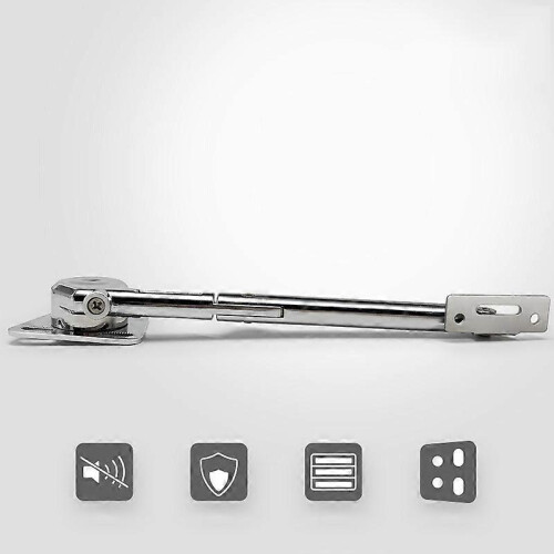 2 pieces cabinet door stabilizer hydraulic lift lid support opening strap stabilizer 2