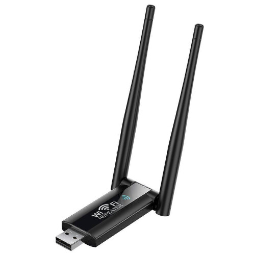 Επαναλήπτης/Ενισχυτής Wi-Fi USB 2,4 GHz 300 Mbps για οικιακά δίκτυα
