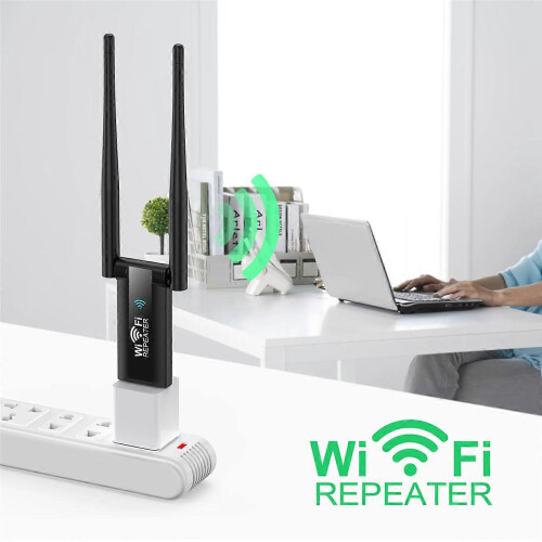 Επαναλήπτης/Ενισχυτής Wi-Fi USB 2,4 GHz 300 Mbps για οικιακά δίκτυα 2