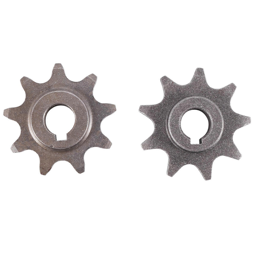 9-Tooth Sprocket Compatible With Electric Bicycle Motor My1016z Unitemotor My1018 9T Sprocket Electric Scooter Motor Black 8175039527629