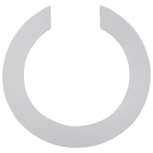 1 rosette sticker with red pattern for acoustic classical guitar (spare part) 2