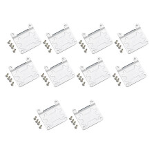 10-pack Mini Metal PCIE PCI-E Half-Size to Full-Size Expansion Card Wireless WiFi PCI-Express Adapter Rack