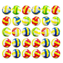 30 Mini Volleyball Stress Balls, 2.36 Inch Sports Balls, Mini Volleyball Toys compatible with Children