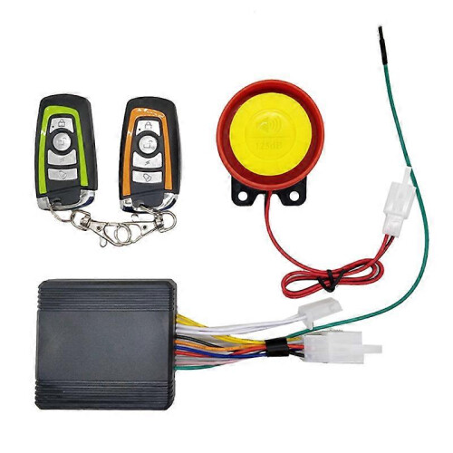 12V Motorcycle/Bicycle Security Alarm System, Motorcycle/Bike/Scooter Remote Control, Anti-Theft 1