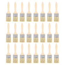 24-pack of 2-inch (48mm) brushes and chip brushes compatible with paint, stains, varnishes, glues and more.