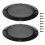 pieces 4-inch speaker grilles, speaker protective grilles, replaceable round protective grilles 3