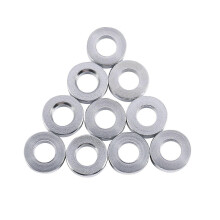 Accessories for 3D printers: flat aluminum gaskets for columns, bushings, 3mm aluminum bushings, aluminum rods for