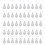 1 pack of aluminum needles, thread guides, sewing tool, thread guide for sewing needle, silver 1