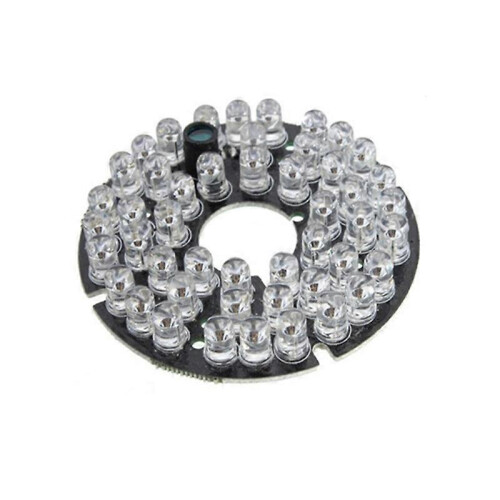 48 LED IR infrared illumination board, 60 degrees, compatible with CCTV home security camera
