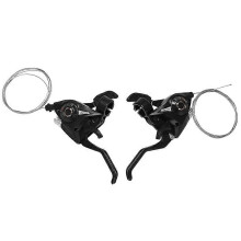 2 x EF51-7 3X7 21-speed schakelhendels voor mountainbike, linker/rechter hendel