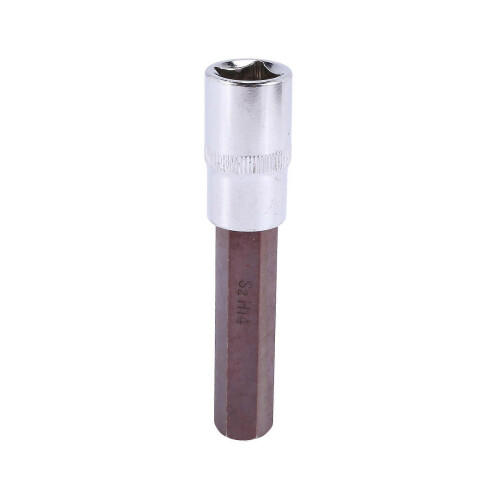 1/2-inch drive 14mm hex bit extra-long socket, S2 steel 2