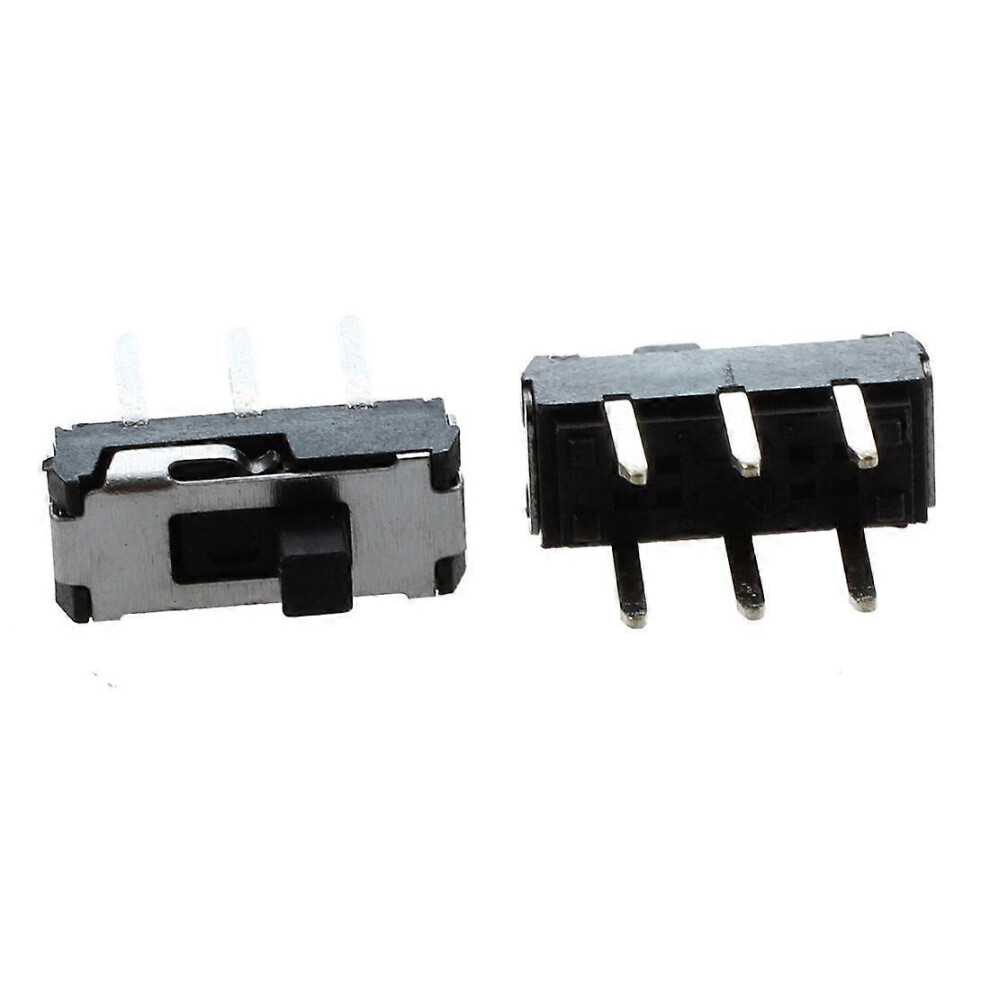 20 Pieces On/Off/On Dpdt 2P2t 6-Pin Vertical Dip Slider 8881987661505