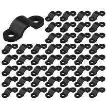 70 καμπυλωτά δεματικά καλωδίων 21 x 7 mm για σύρμα 3 mm
