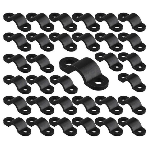 70 καμπυλωτά δεματικά καλωδίων 21 x 7 mm για σύρμα 3 mm 1