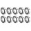 10 τεμάχια 17287-2RS 17287RS Ρουλεμάν 17x28x7mm για επισκευή κάτω στηριγμάτων τροχού ποδηλάτου 1
