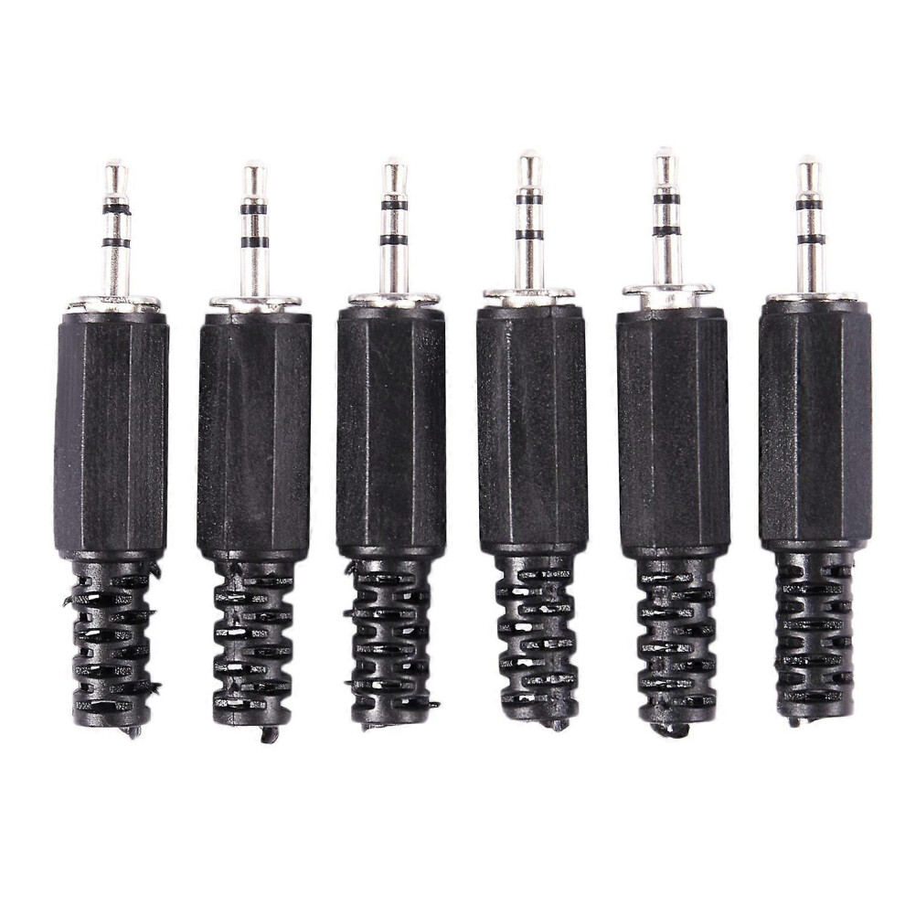 Photos - Other for Computer 6 pieces 2.5mm stereo plug DIY solder headphone audio connector