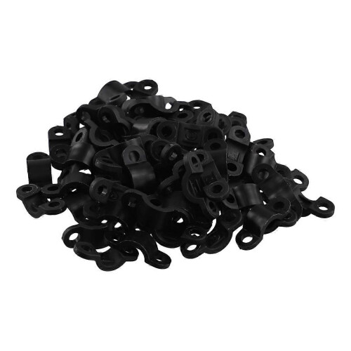 70 καμπυλωτά δεματικά καλωδίων 21 x 7 mm για σύρμα 3 mm 2