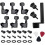 6 guitar tuners (3 left, 3 right) with strap button 1