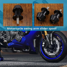 2 τεμάχια βίδες στήριξης ψαλιδιού CNC M6 x 1.5 για Yamaha FZ01 FZ03 FZ09 FZ10 YZF