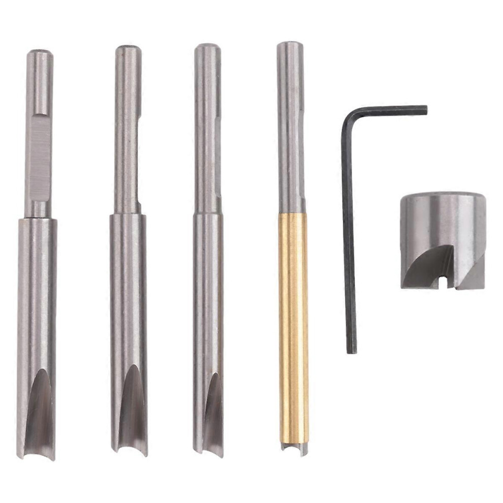 7-Piece Pen Barrel Trimmer Set, Pen Barrel Trimming System, Milling Trimmer Set, Cutting Head Sleeve Adapter 8885362066251