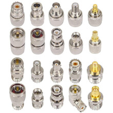 20-piece RF coaxial connector set UHF SO239 PL259 adapter set UHF to SMA/BNC/N/UHF/F adapter coax adapter