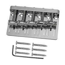 Reinforced 5-string bass bridge, string tension plate for 5-string electric bass guitar accessories