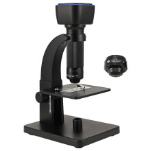 Microscopio biológico digital 2000X, microscopio USB WiFi con lentes digitales y macro y 11 configuraciones
