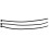 100 x 2.5mm x 150mm self-locking electrical cable ties, rigid cable straps 3