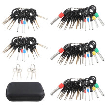 82-piece terminal extractor removal tool set, depinning key tool compatible with cars, household appliances, wires