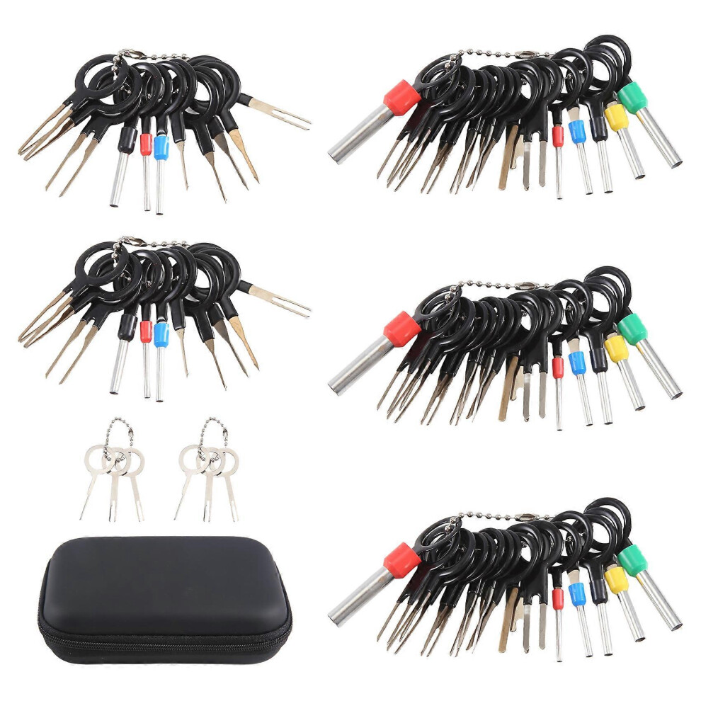 82-Piece Terminal Extractor Removal Tool Set, Depinning Key Tool Compatible With Cars, Household Appliances, Wires 8119569907193