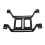 12cm PC Liquid Cooling Pump Radiator Bracket, Water Tank Mounting Bracket 3
