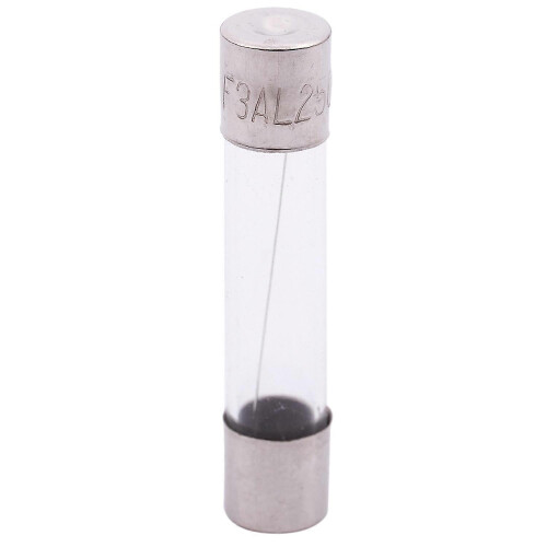 10 x 6 x 30mm 250V 3A Γυάλινες βάσεις κεριών γρήγορης τήξης 2