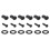 6 guitar tuners (3 left, 3 right) with strap button 5