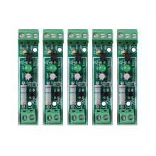 5 pieces AC 220V optocoupler isolation module voltage detector board TTL 3-5V SCM test compatible with microcontrollers