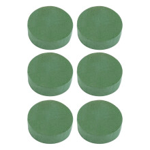 6 blocchi rotondi di schiuma floreale, 12 cm di schiuma secca per fiori artificiali, progetti artigianali, matrimoni