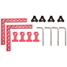 90-degree positioning squares, right-angle clamps, aluminum alloy L-shaped corner clamps compatible with woodworking and automotive applications