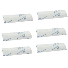 6 sets of replacement slats for horizontal blinds, white repair flaps for horizontal blinds, white fixings for blinds