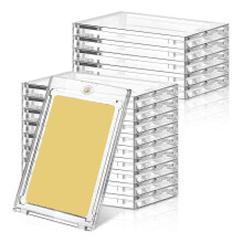 Porta carte magnetiche da 100 pt per carte collezionabili, porta carte magnetiche per carte da baseball e da football spesse