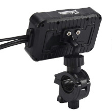 1080P Waterproof Motorcycle Camera DVR Dashcam 3-inch Front & Rear Camera Video Recorder
