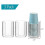 3-Piece Bathroom Cup Dispenser 3 oz Tabletop Dishwasher Cup Holder, Small Plastic 4