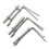 3-piece Universal U-shaped Cup Hydraulic Cylinder Piston Rod Sealing Ring Installation Tool Kit Controller Boos 1